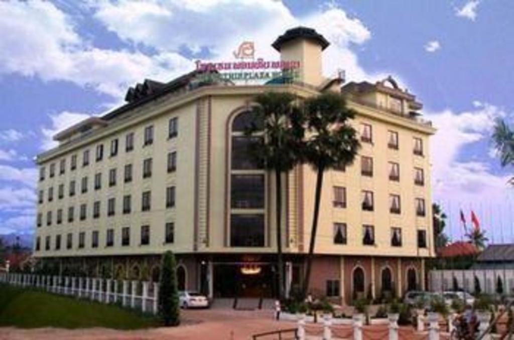 Phonethip Plaza Hotel Вьентьян Экстерьер фото
